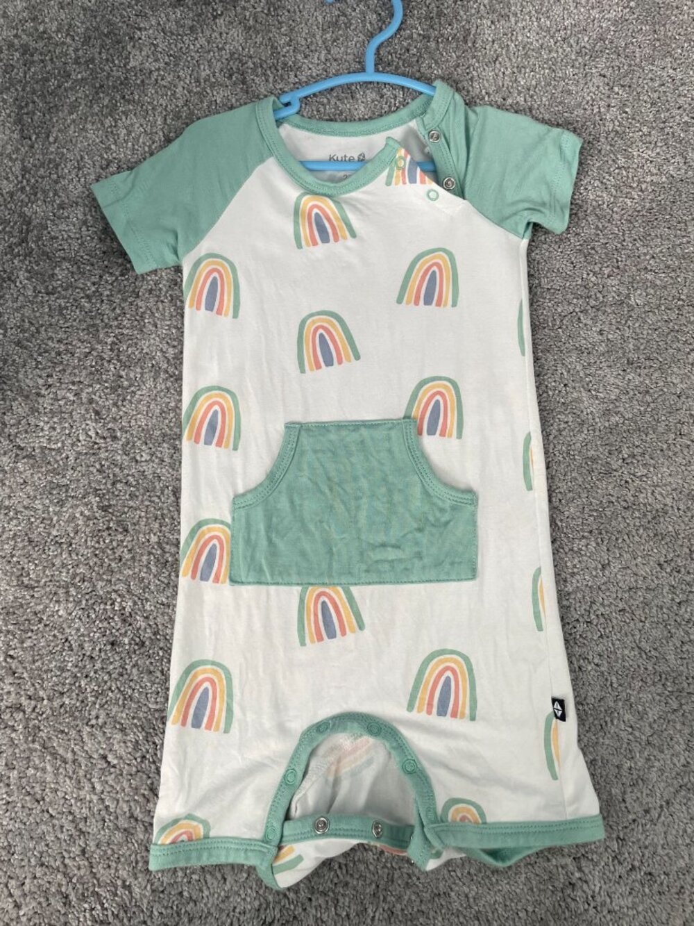 KYTE BABY Wasabi Rainbow Shortall